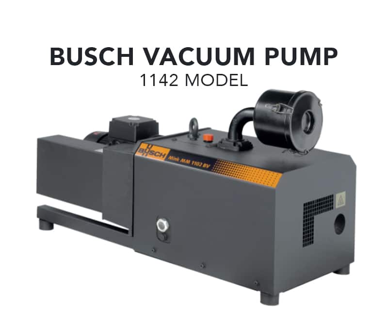 ritme Bomen planten Fobie Busch Vacuum pump 1142 model w or w/o VFD - Équipements Lapierre