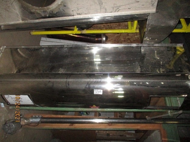 Rear hood 36″ x 9′
