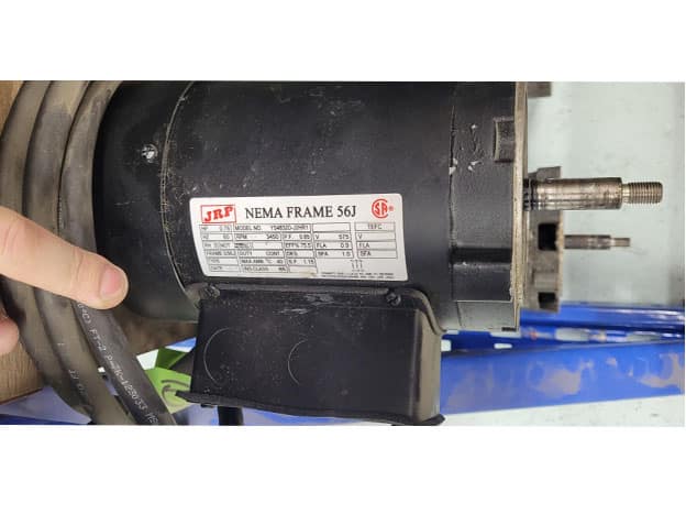 Motor 3/4 HP 56J 600V