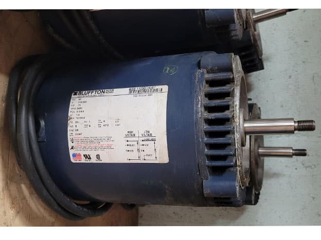 Motor 3/4 120/240 Blufton