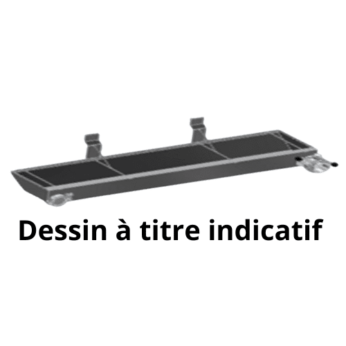 Dalot 7′ pour panne à sirop