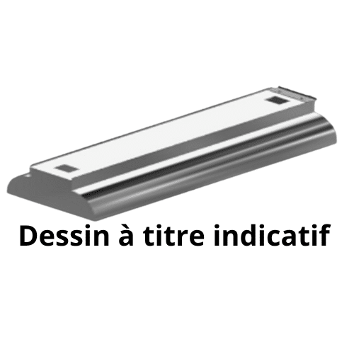 Hotte avant 30″ x 3′